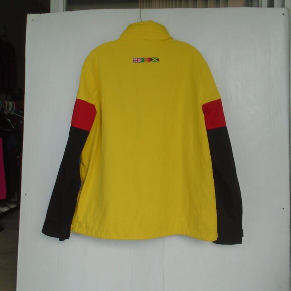 Forever 21 Mens Hidden Hoodie Windbreaker Jacket Size XL Colorblock Multicolor - Picture 3 of 6